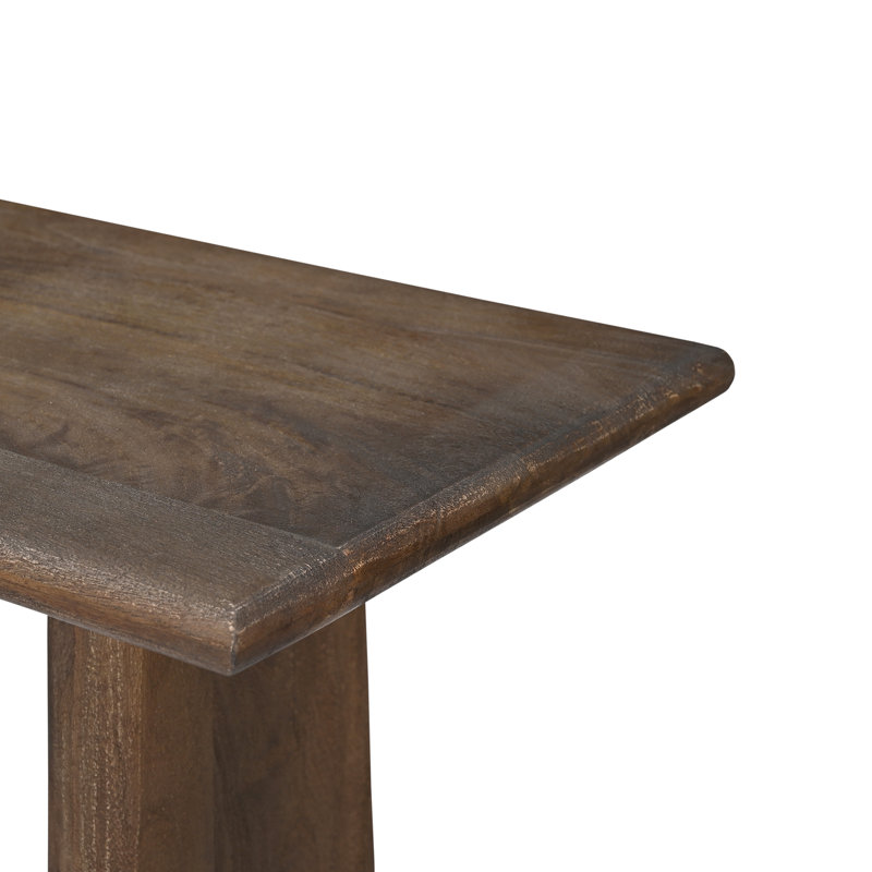 Indigo Road by Egypt Sherrod Trapezium Plank Wood Console Table ...